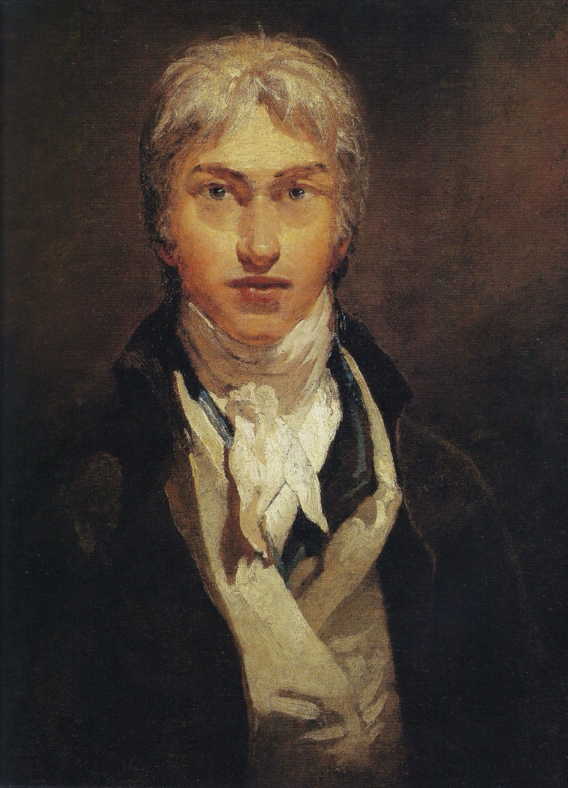 J. M. W. Turner's self-portrait of about 1799.